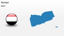 PowerPoint Map - Yemen