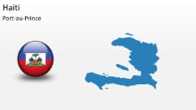PowerPoint Map - haiti