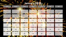 2025 Calendar All Months Image Placeholders