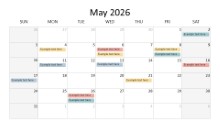 2026 Calendar Grid May