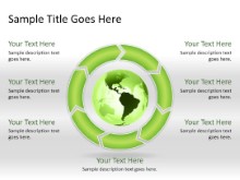 Download chrevoncycle b 7green clockwise globe PowerPoint Slide and other software plugins for Microsoft PowerPoint