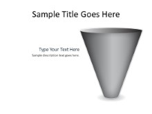Download cone down c 1gray PowerPoint Slide and other software plugins for Microsoft PowerPoint