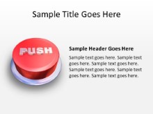 Push Button PPT PowerPoint presentation slide layout
