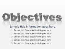 Download objectives slide PowerPoint Slide and other software plugins for Microsoft PowerPoint