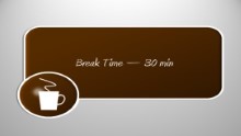 Coffee Break B PPT PowerPoint presentation slide layout