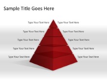 Download pyramid b 5red PowerPoint Slide and other software plugins for Microsoft PowerPoint