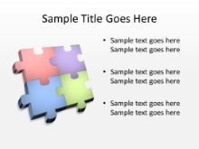 Download interlocking puzzle 4 PowerPoint Slide and other software plugins for Microsoft PowerPoint