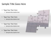 Download puzzle 12b gray PowerPoint Slide and other software plugins for Microsoft PowerPoint