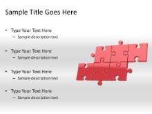 Download puzzle 6a red PowerPoint Slide and other software plugins for Microsoft PowerPoint
