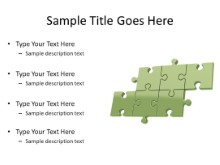 Download puzzle 6b green PowerPoint Slide and other software plugins for Microsoft PowerPoint