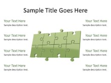 Download puzzle 8e green PowerPoint Slide and other software plugins for Microsoft PowerPoint