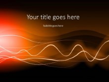 Light Speed Rays PPT PowerPoint Template Background