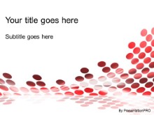 Download flowing circles red PowerPoint Template and other software plugins for Microsoft PowerPoint
