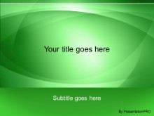 Download layered swoops green PowerPoint Template and other software plugins for Microsoft PowerPoint