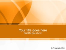 Download leaves orange PowerPoint Template and other software plugins for Microsoft PowerPoint