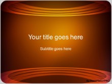 Download ringed orange PowerPoint Template and other software plugins for Microsoft PowerPoint