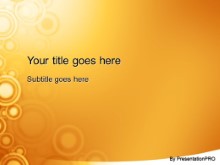 Download roundabout orange PowerPoint Template and other software plugins for Microsoft PowerPoint
