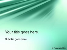 Download satin green PowerPoint Template and other software plugins for Microsoft PowerPoint