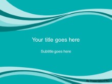 Download swoopie flow teal PowerPoint Template and other software plugins for Microsoft PowerPoint