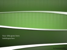 Swoosh Green PPT PowerPoint Template Background