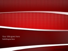 Swoosh Red PPT PowerPoint Template Background