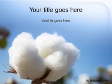Download cotton bloom PowerPoint Template and other software plugins for Microsoft PowerPoint