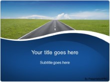 PowerPoint Templates - Going Places Blue
