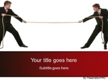 PowerPoint Templates - Professional Tug Of War
