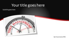 PowerPoint Templates - Time Management B Widescreen