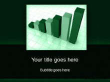 PowerPoint Templates - chart my increase green