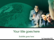 Download consulting group green PowerPoint Template and other software plugins for Microsoft PowerPoint