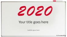 2020 White Board Widescreen