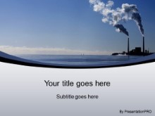 Download factory air pollution PowerPoint Template and other software plugins for Microsoft PowerPoint