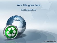 Download globe icon recycle PowerPoint Template and other software plugins for Microsoft PowerPoint