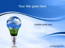 Download green energy blue PowerPoint Template and other software plugins for Microsoft PowerPoint