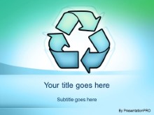 Download recycle symbol PowerPoint Template and other software plugins for Microsoft PowerPoint
