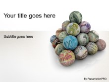 PowerPoint Templates - International Currency Balls