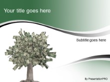 PowerPoint Templates - money tree