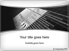 PowerPoint Templates - online credit gray