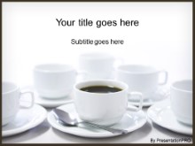Download coffee service PowerPoint Template and other software plugins for Microsoft PowerPoint