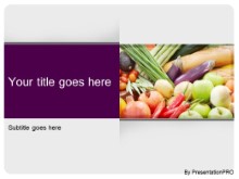 Download food variety PowerPoint Template and other software plugins for Microsoft PowerPoint
