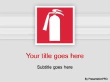 Download extinguisher icon PowerPoint Template and other software plugins for Microsoft PowerPoint