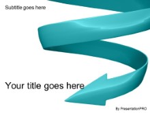 Download spiraling down teal PowerPoint Template and other software plugins for Microsoft PowerPoint