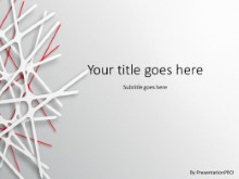 The Web PPT PowerPoint Template Background