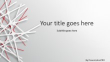The Web Widescreen PPT PowerPoint Template Background