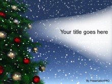 Download holiday snow PowerPoint Template and other software plugins for Microsoft PowerPoint