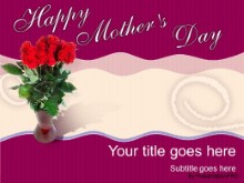 Download mothers day PowerPoint Template and other software plugins for Microsoft PowerPoint