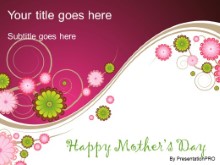 Download mothers day 02 PowerPoint Template and other software plugins for Microsoft PowerPoint