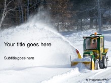 Download snowblower PowerPoint Template and other software plugins for Microsoft PowerPoint