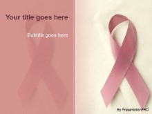 Download breast cancer ribbon PowerPoint Template and other software plugins for Microsoft PowerPoint